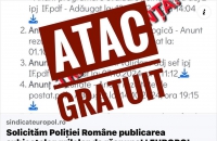 PRECIZĂRI ALE POLIȚIEI ROMÂNE CU PRIVIRE LA NOILE ATACURI DELIBERATE ALE SINDICATULUI EUROPOL