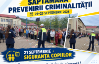 SĂPTĂMÂNA PREVENIRII CRIMINALITĂȚII –SIGURANȚA COPIILOR
